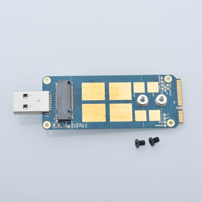 M.2转USB3.0/MiniPCIe  ( 适用于4G模块 )